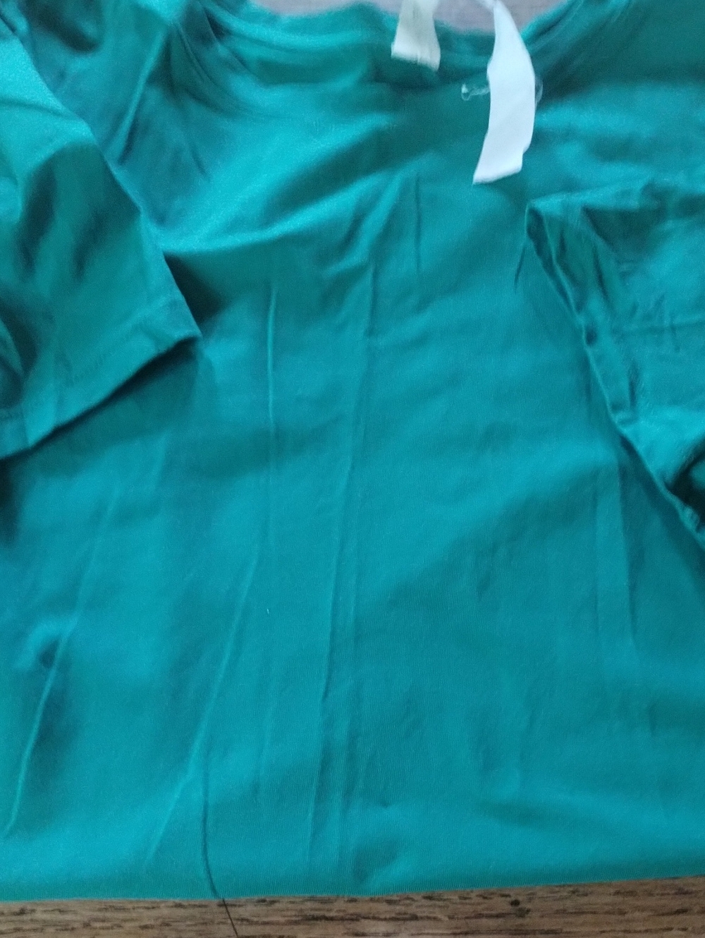 Men's/Ladies Crew Neck T-Shirt in Teal
